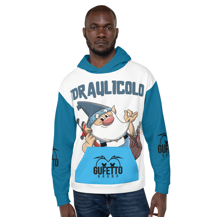 Felpa con cappuccio IDRAULICOLO - Gufetto Brand 