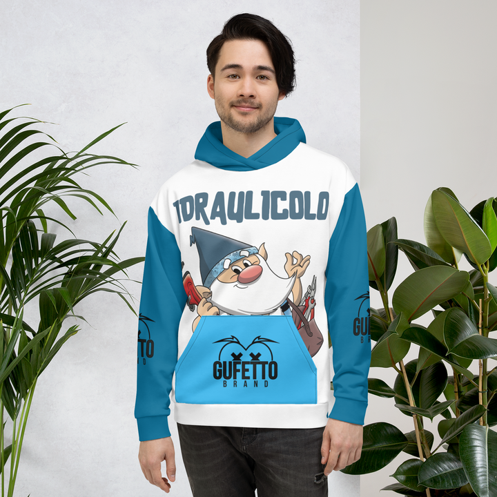 Felpa con cappuccio IDRAULICOLO - Gufetto Brand 