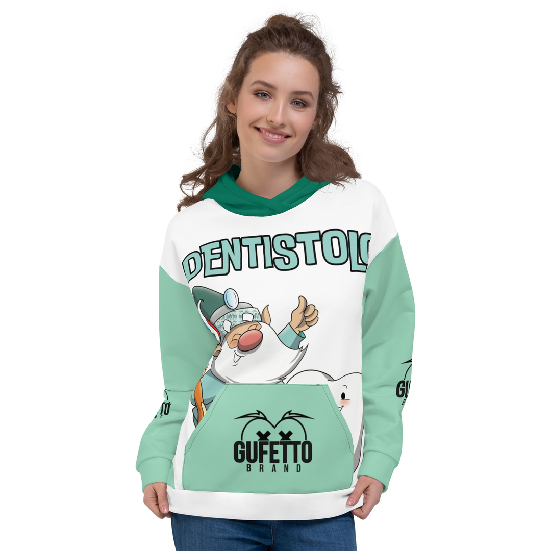 Felpa con cappuccio DENTISTOLO - Gufetto Brand 