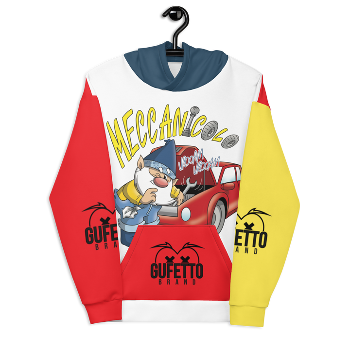Felpa con cappuccio Uomo/Donna MECCANICOLO - Gufetto Brand 
