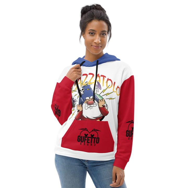 Felpa con cappuccio Uomo/Donna INCAZZATOLO - Gufetto Brand 