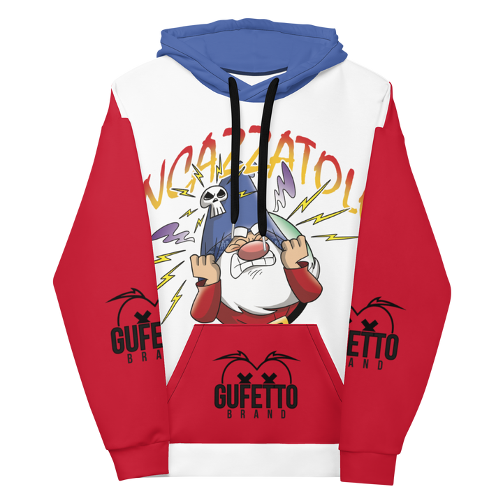 Felpa con cappuccio Uomo/Donna INCAZZATOLO - Gufetto Brand 
