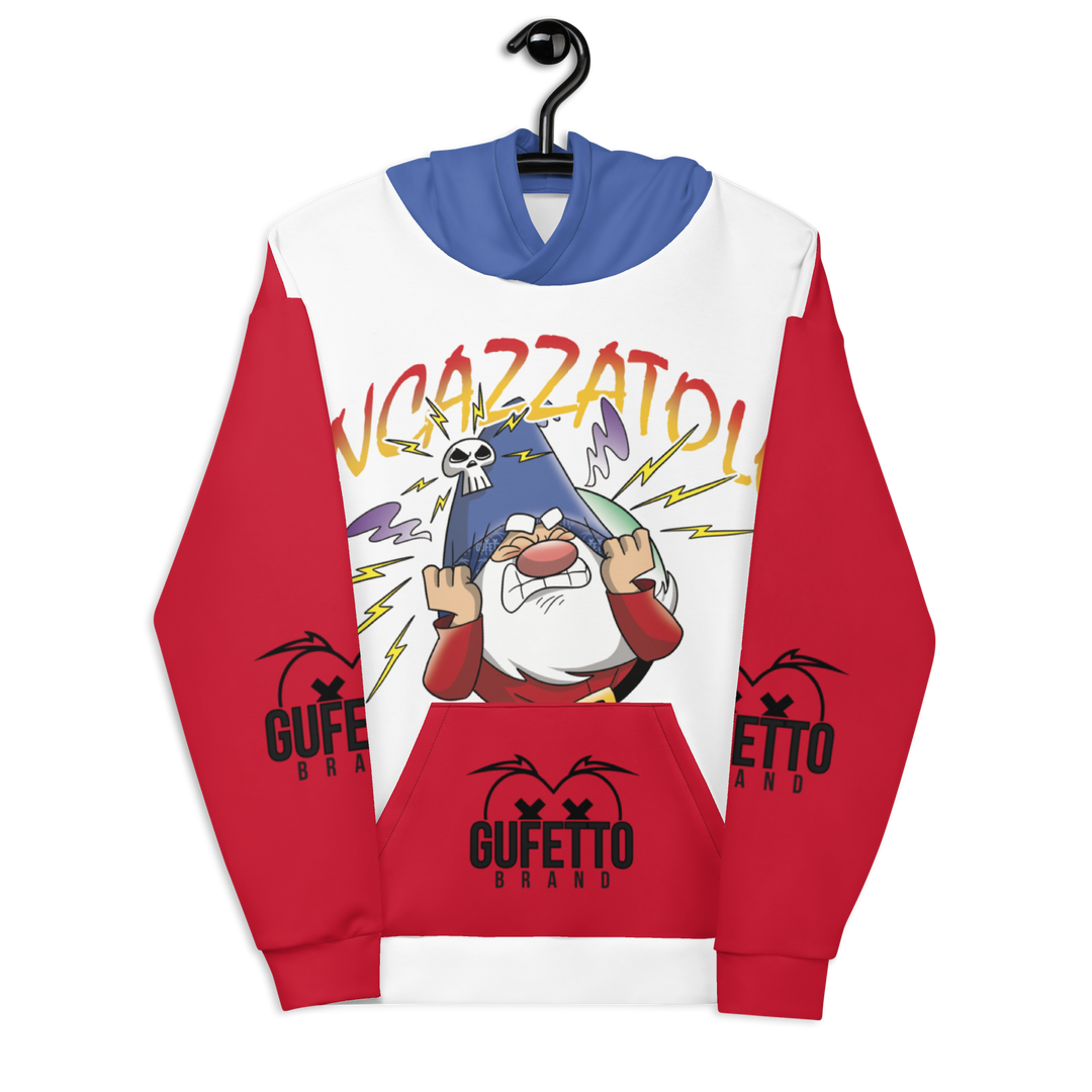 Felpa con cappuccio Uomo/Donna INCAZZATOLO - Gufetto Brand 