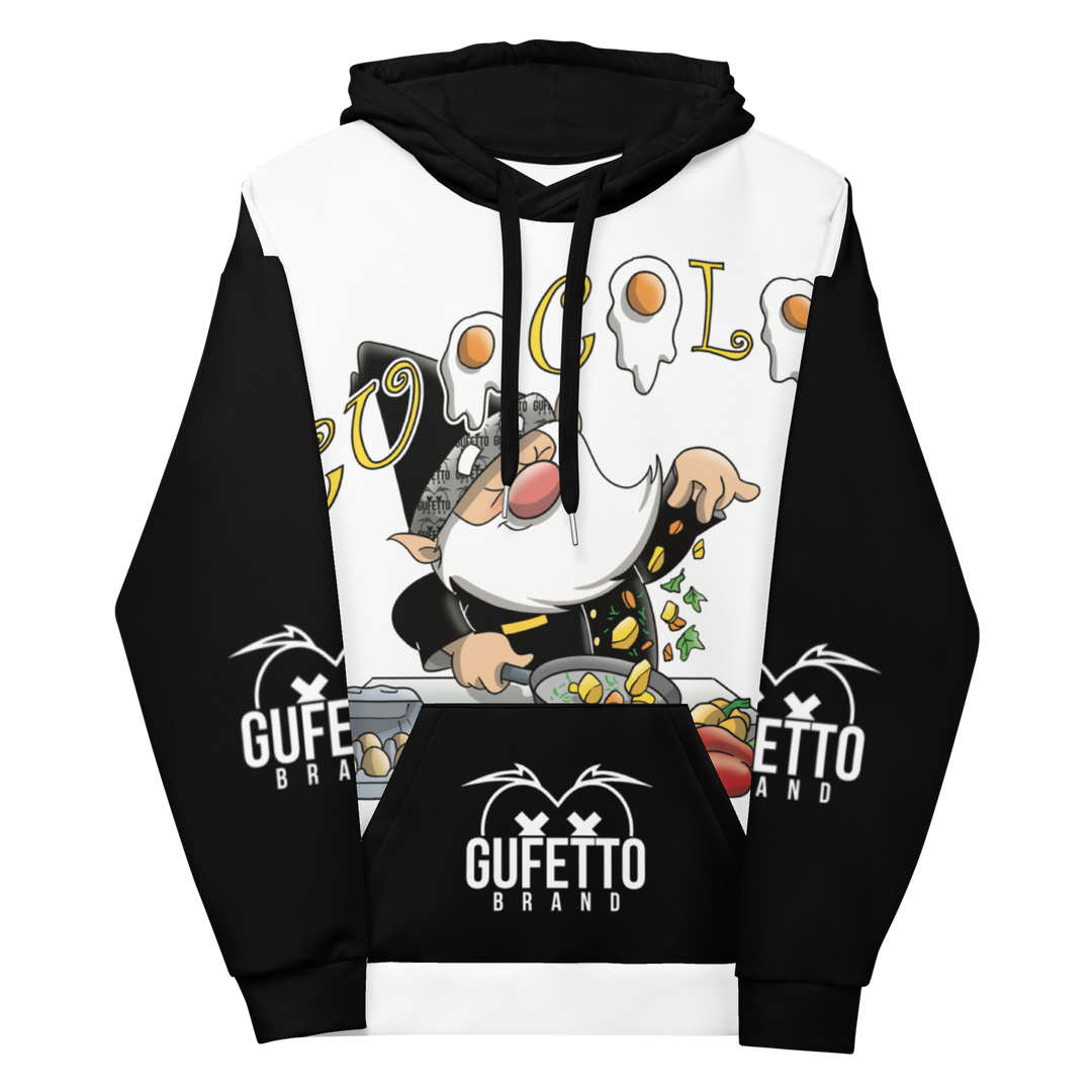 Felpa con cappuccio Uomo/Donna CUOCOLO - Gufetto Brand 