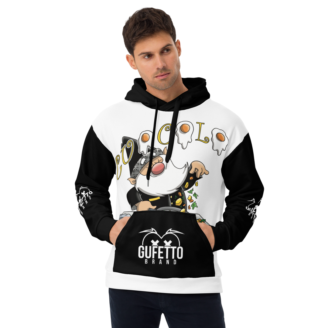 Felpa con cappuccio Uomo/Donna CUOCOLO - Gufetto Brand 