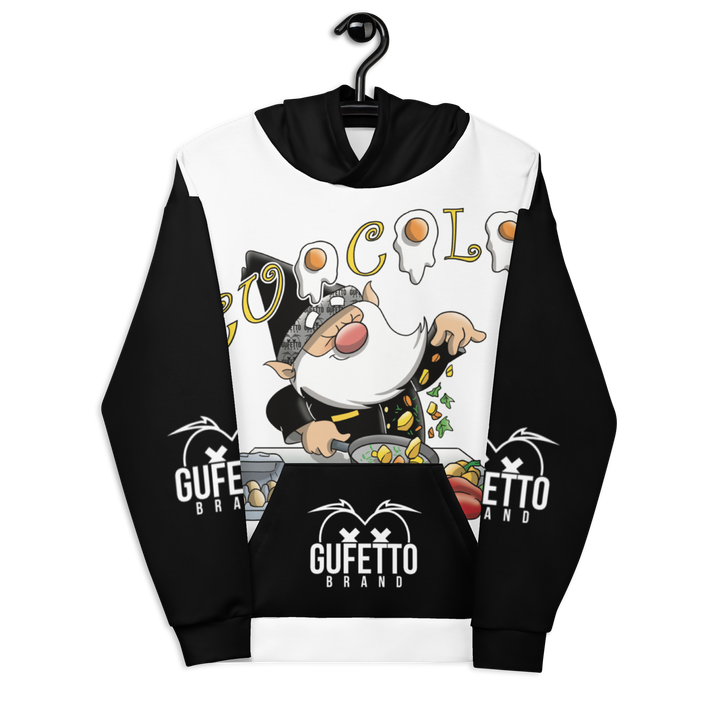 Felpa con cappuccio Uomo/Donna CUOCOLO - Gufetto Brand 