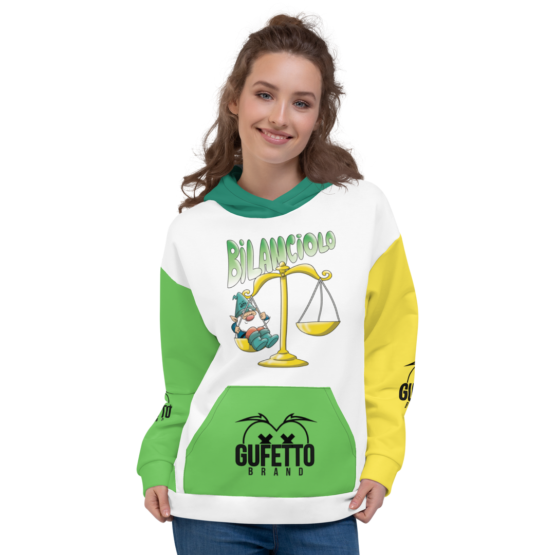 Felpa con cappuccio Uomo/Donna BILANCIOLO - Gufetto Brand 