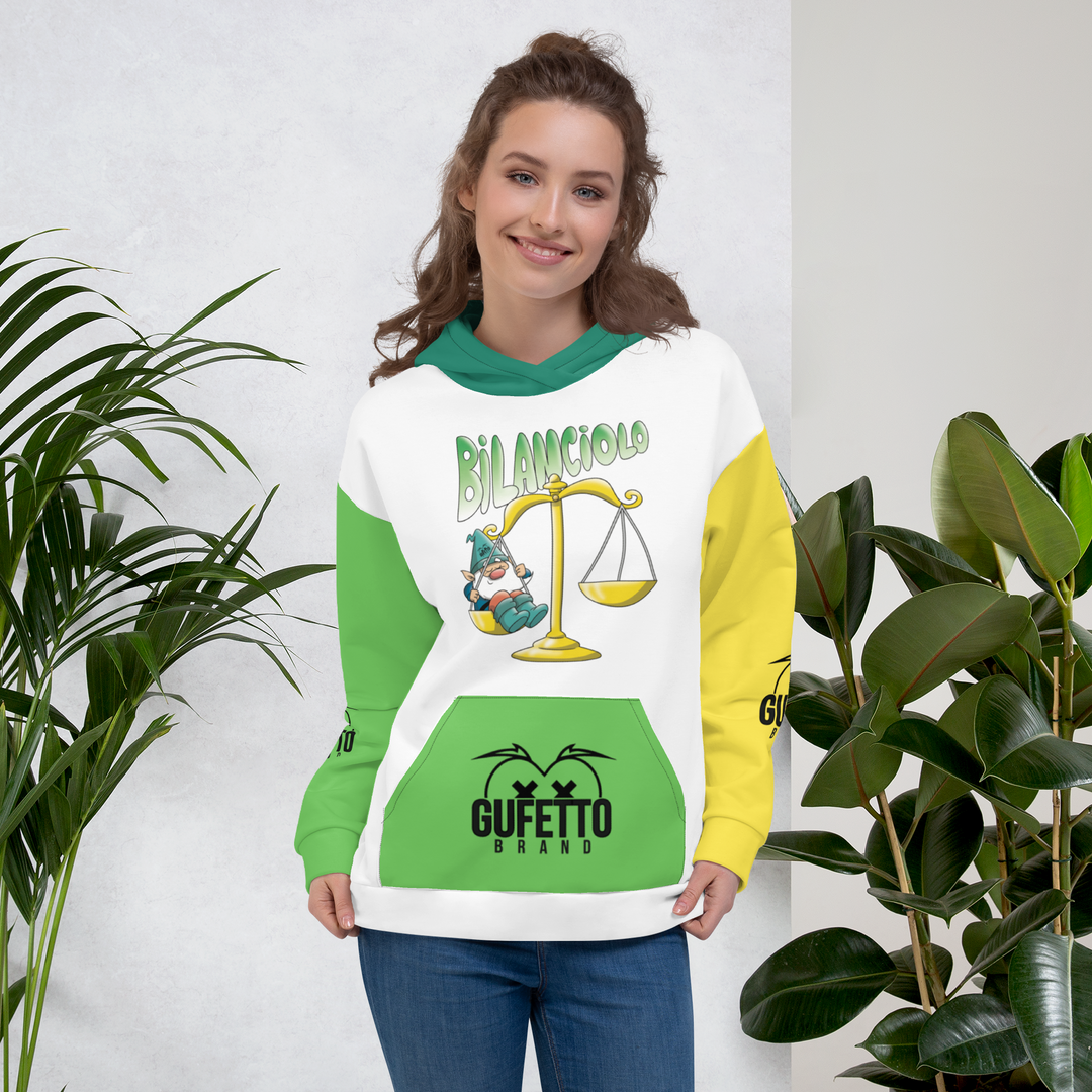 Felpa con cappuccio Uomo/Donna BILANCIOLO - Gufetto Brand 