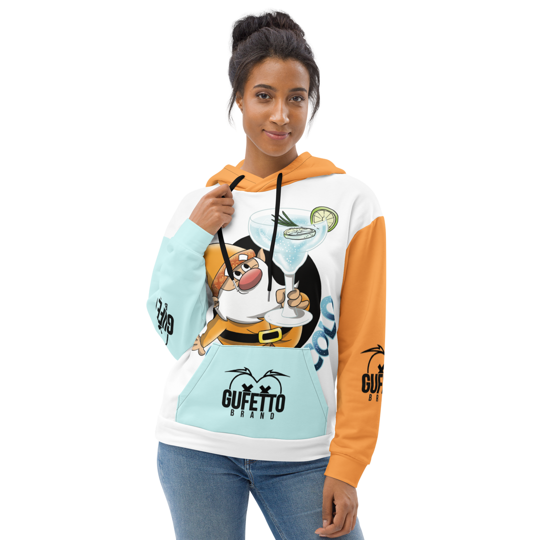 Felpa con cappuccio Uomo/Donna GINTONICOLO - Gufetto Brand 