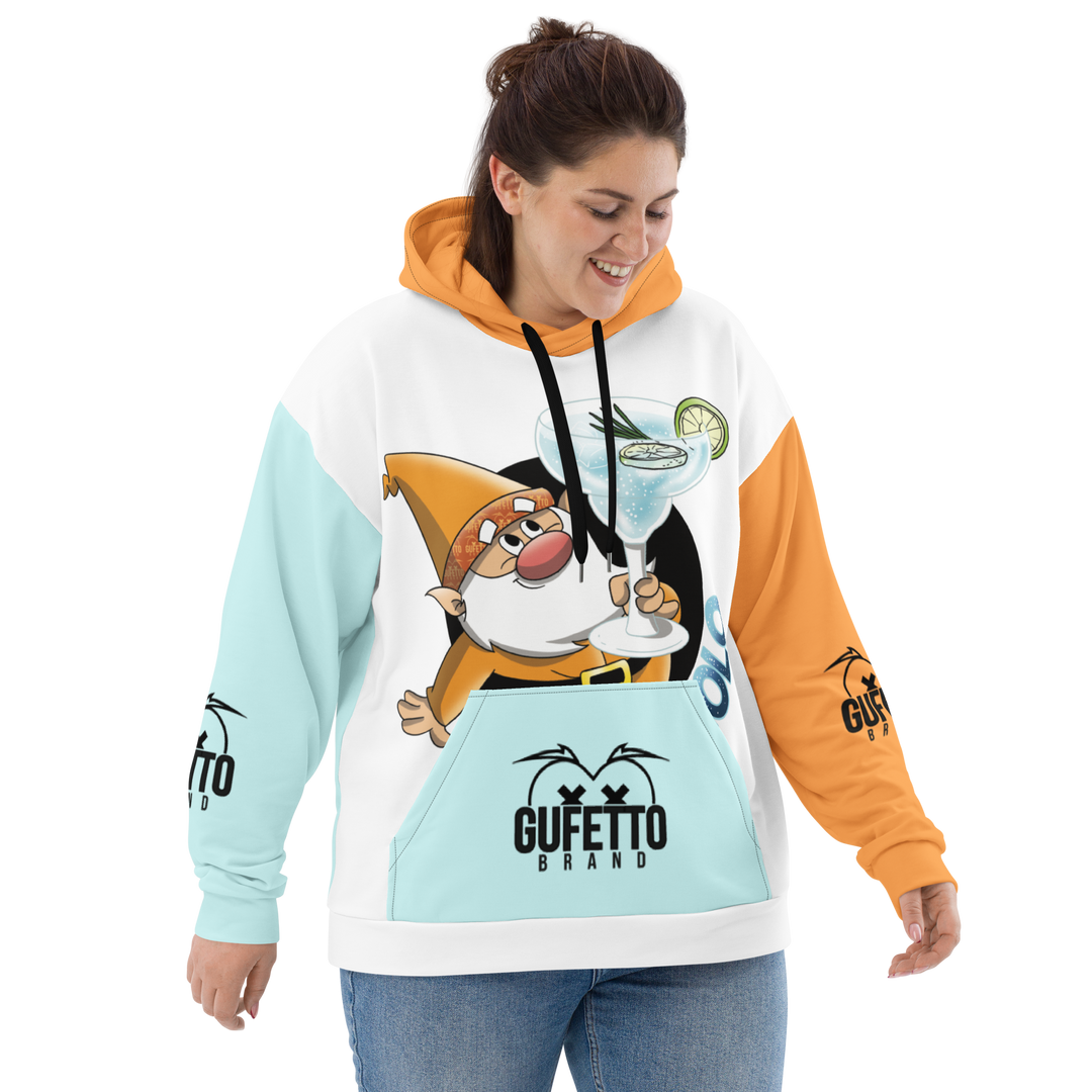 Felpa con cappuccio Uomo/Donna GINTONICOLO - Gufetto Brand 