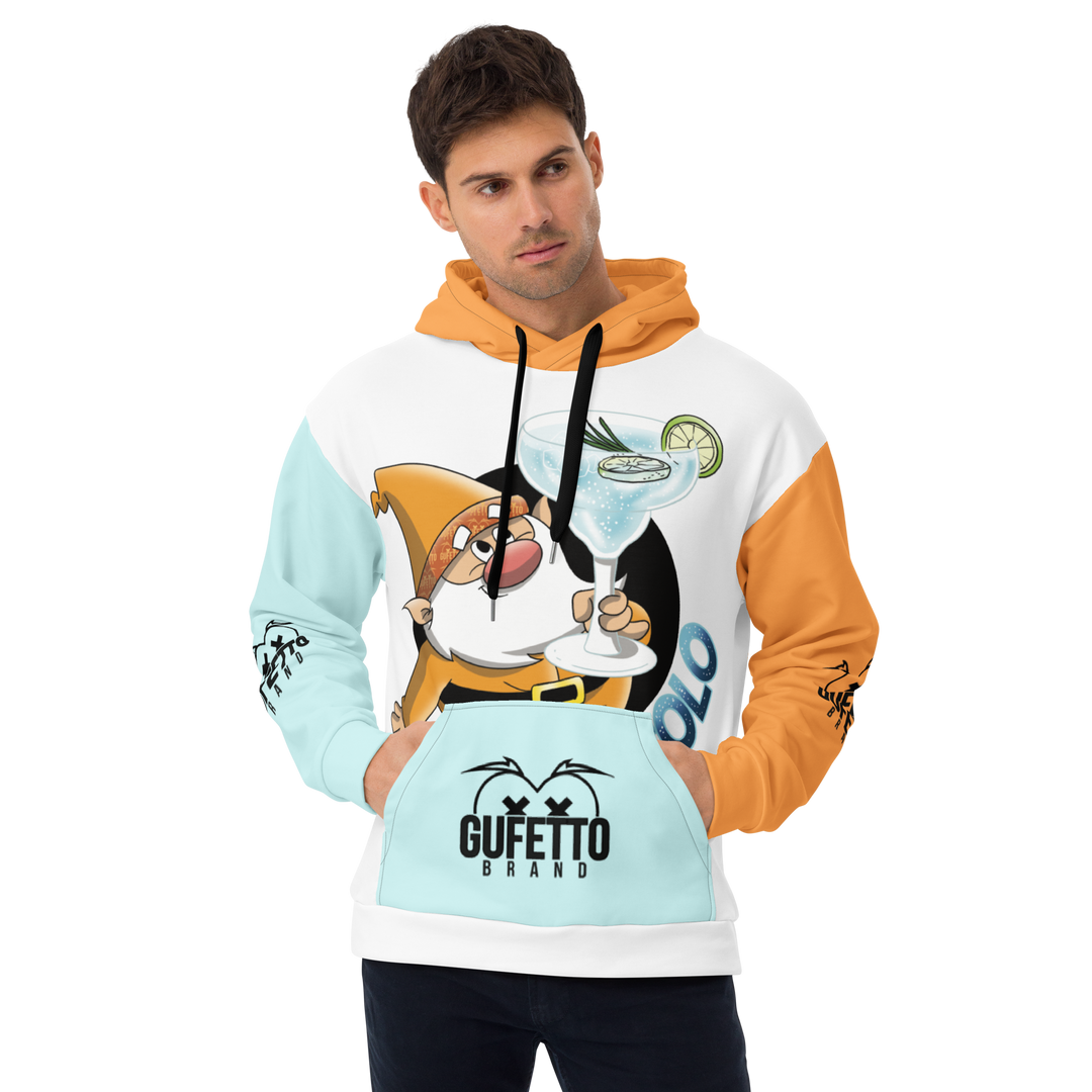 Felpa con cappuccio Uomo/Donna GINTONICOLO - Gufetto Brand 