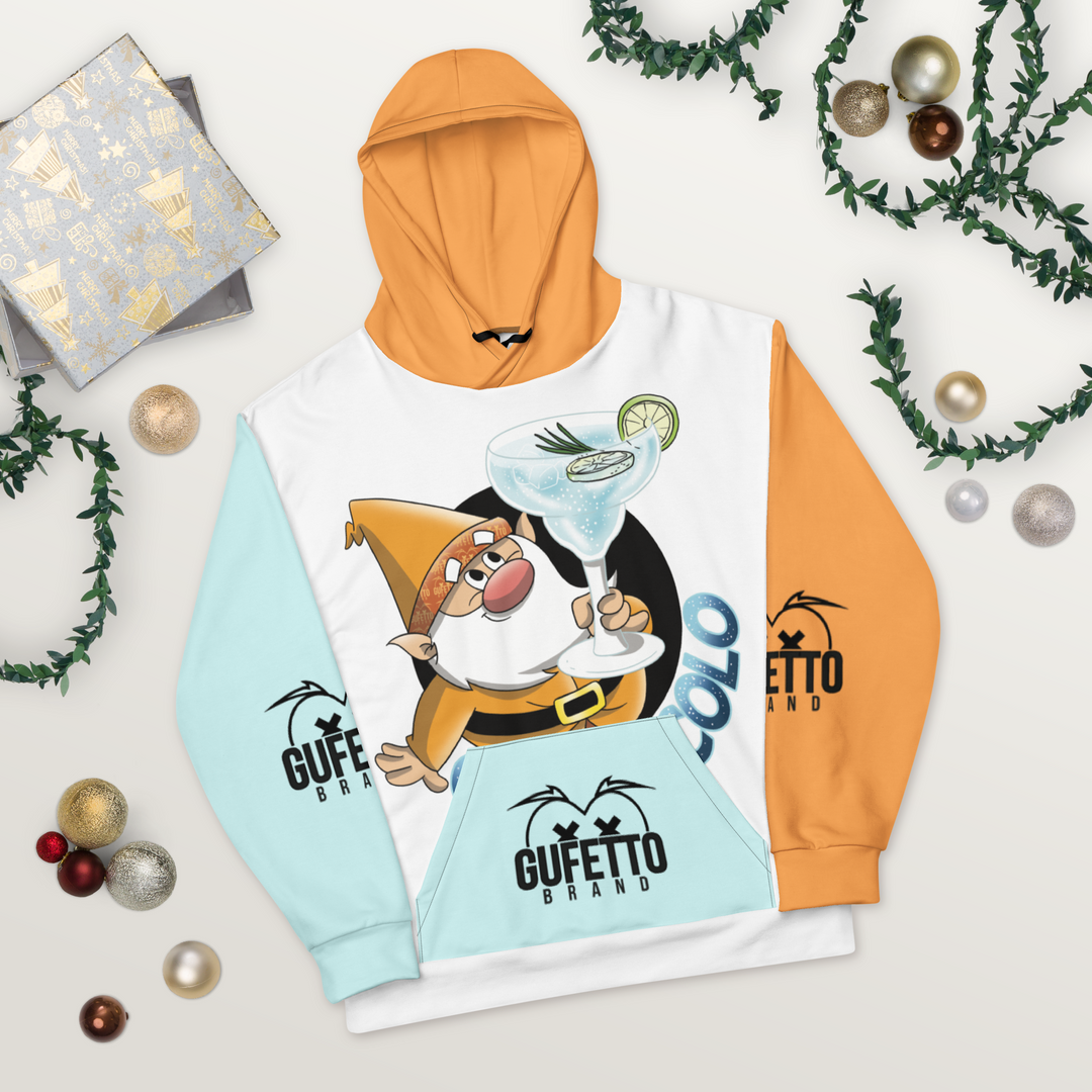 Felpa con cappuccio Uomo/Donna GINTONICOLO - Gufetto Brand 