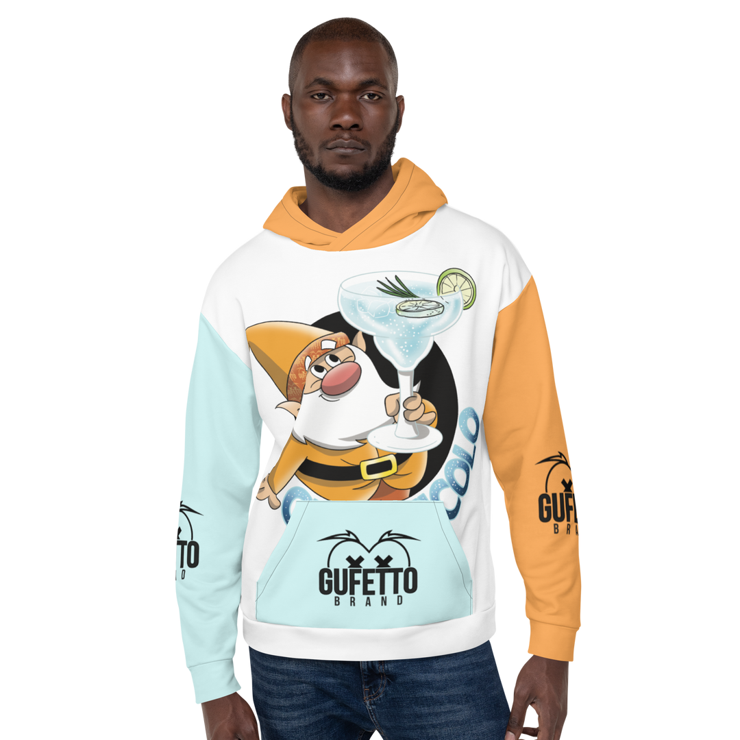 Felpa con cappuccio Uomo/Donna GINTONICOLO - Gufetto Brand 