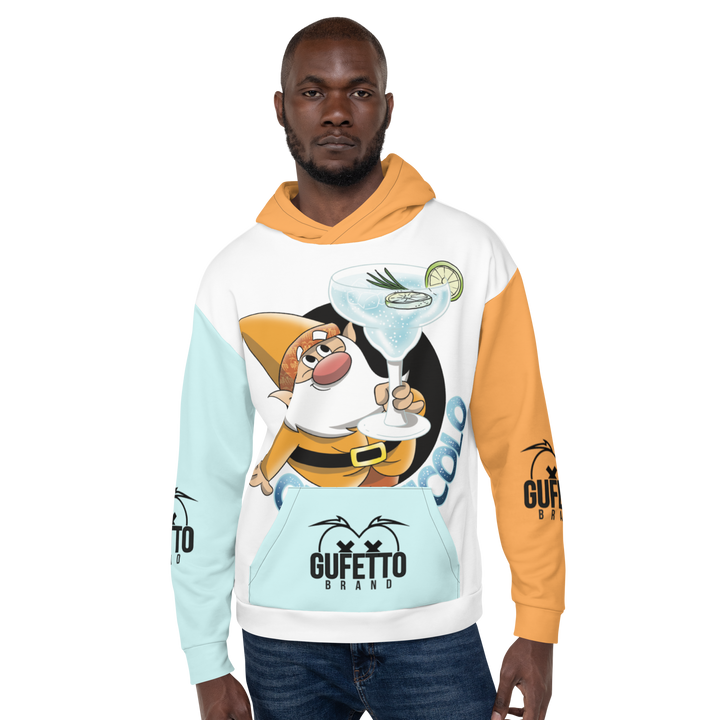 Felpa con cappuccio Uomo/Donna GINTONICOLO - Gufetto Brand 