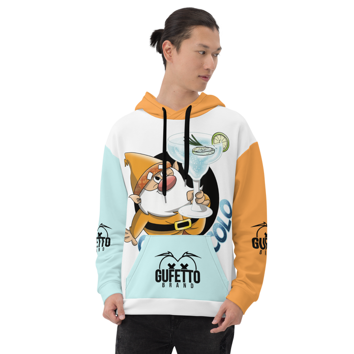 Felpa con cappuccio Uomo/Donna GINTONICOLO - Gufetto Brand 