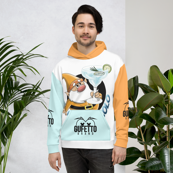 Felpa con cappuccio Uomo/Donna GINTONICOLO - Gufetto Brand 