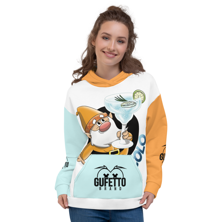 Felpa con cappuccio Uomo/Donna GINTONICOLO - Gufetto Brand 