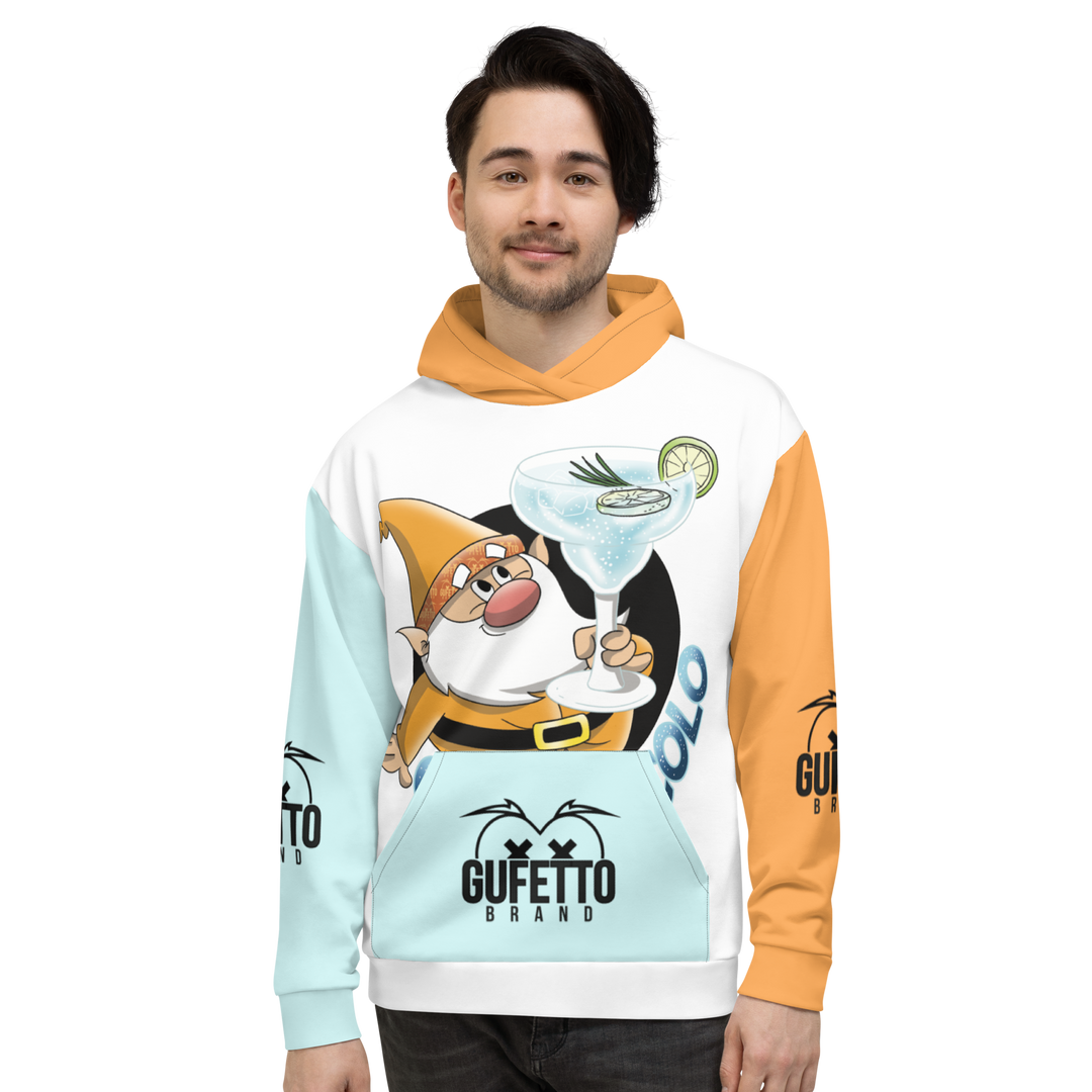 Felpa con cappuccio Uomo/Donna GINTONICOLO - Gufetto Brand 