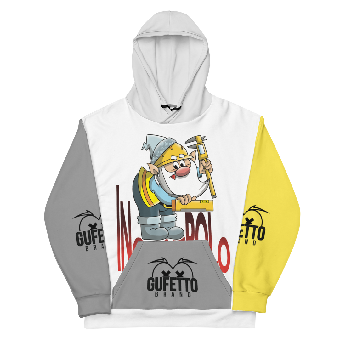 Felpa con cappuccio Uomo/Donna INGEGNEROLO - Gufetto Brand 