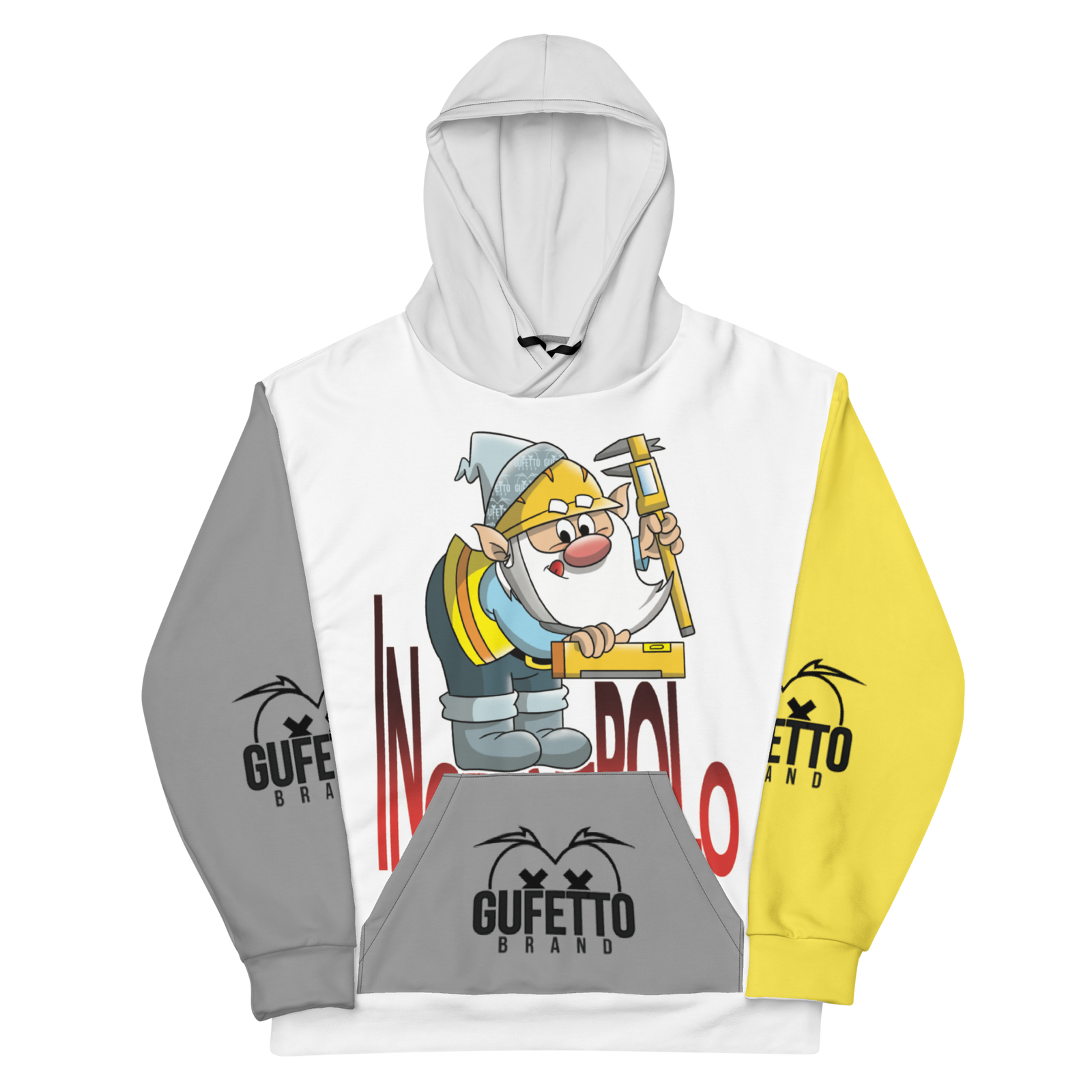 Felpa con cappuccio Uomo/Donna INGEGNEROLO - Gufetto Brand 