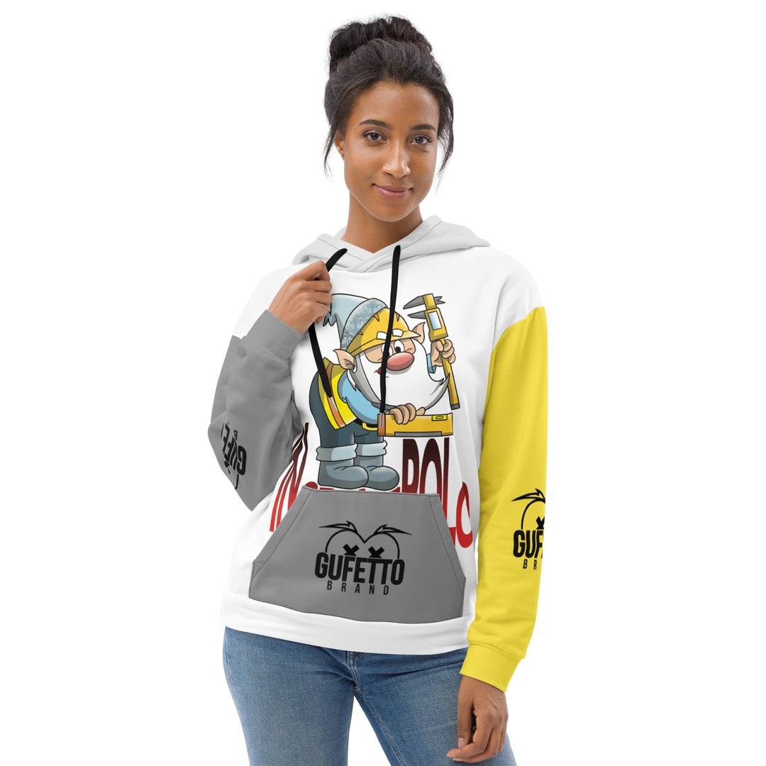 Felpa con cappuccio Uomo/Donna INGEGNEROLO - Gufetto Brand 
