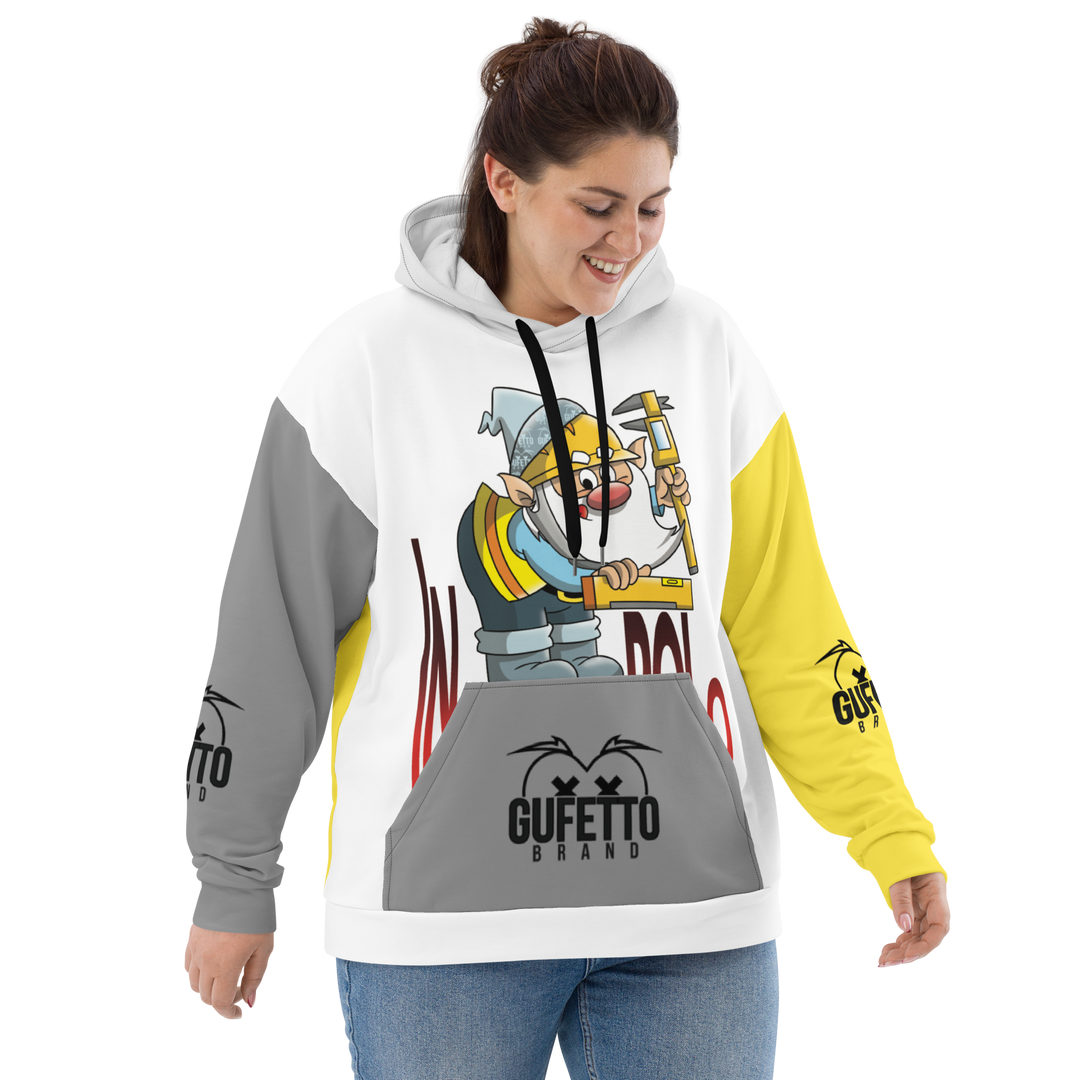 Felpa con cappuccio Uomo/Donna INGEGNEROLO - Gufetto Brand 