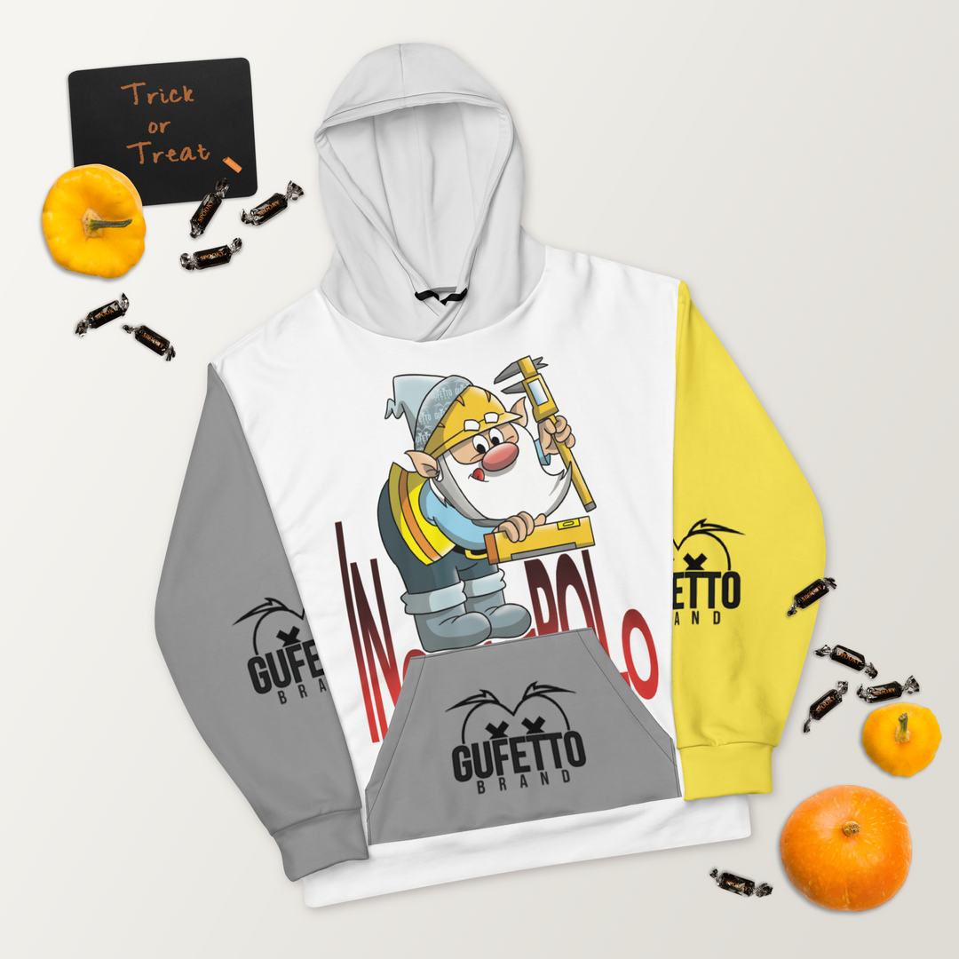Felpa con cappuccio Uomo/Donna INGEGNEROLO - Gufetto Brand 