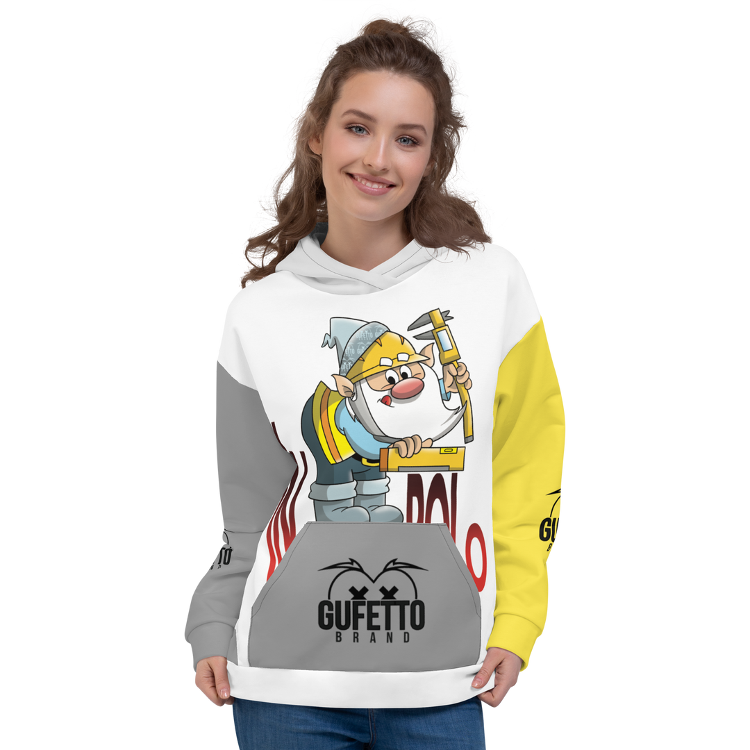 Felpa con cappuccio Uomo/Donna INGEGNEROLO - Gufetto Brand 