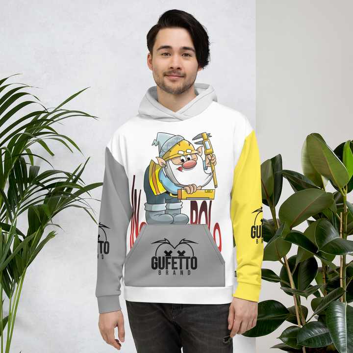 Felpa con cappuccio Uomo/Donna INGEGNEROLO - Gufetto Brand 