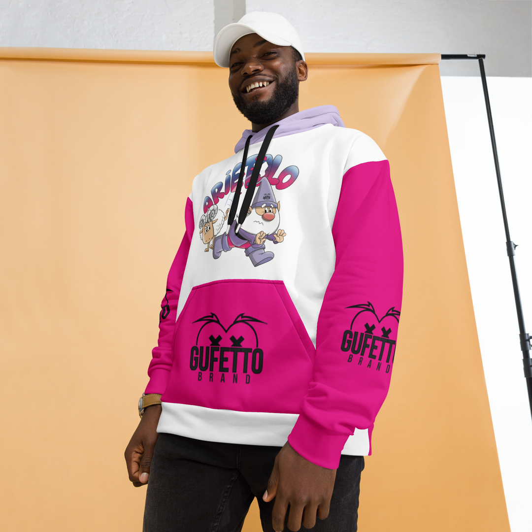 Felpa con cappuccio Uomo/Donna ARIETOLO - Gufetto Brand 