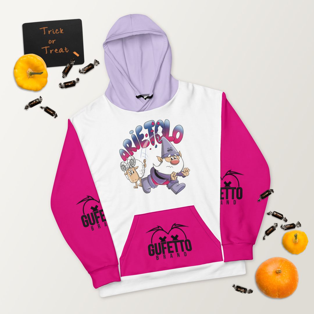 Felpa con cappuccio Uomo/Donna ARIETOLO - Gufetto Brand 