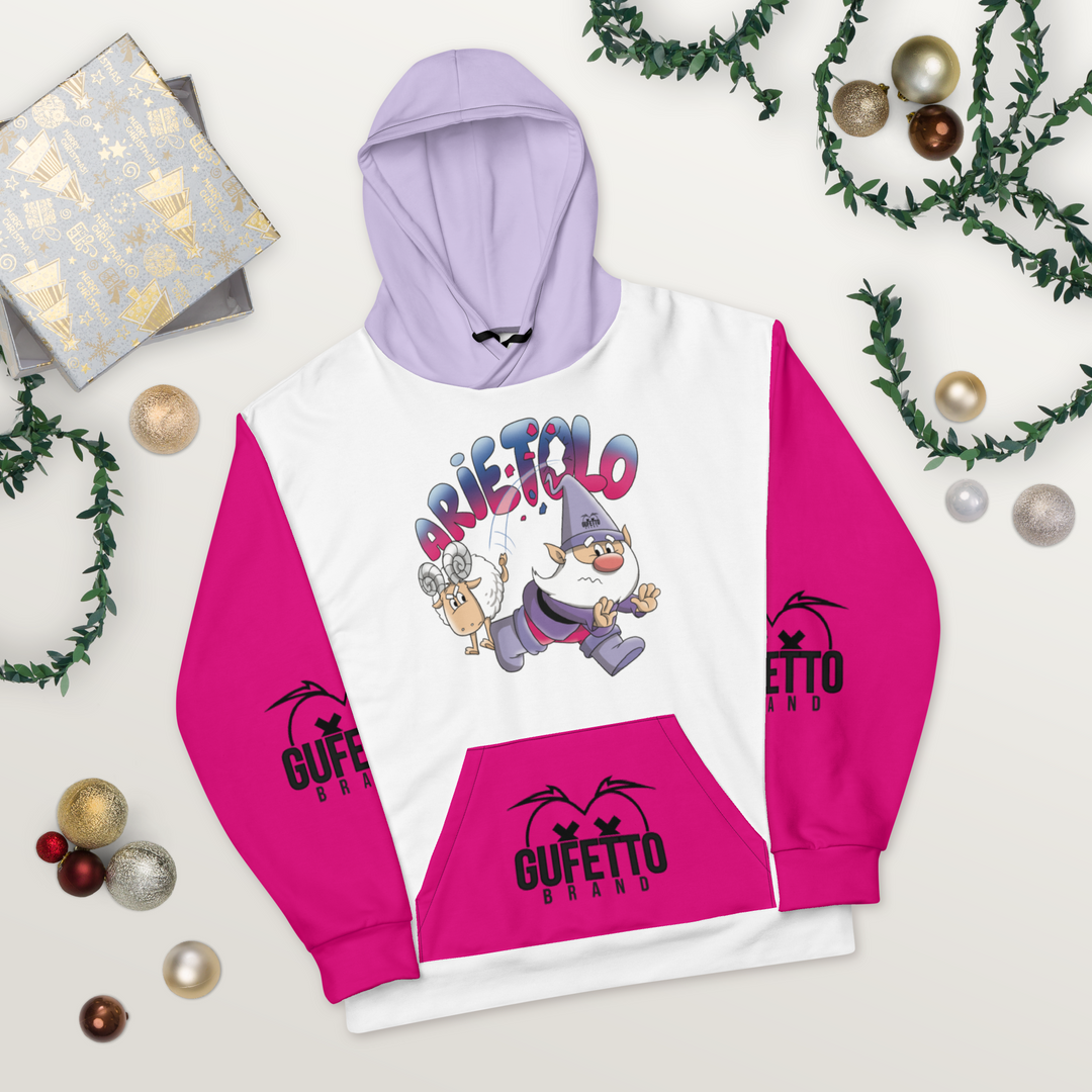 Felpa con cappuccio Uomo/Donna ARIETOLO - Gufetto Brand 