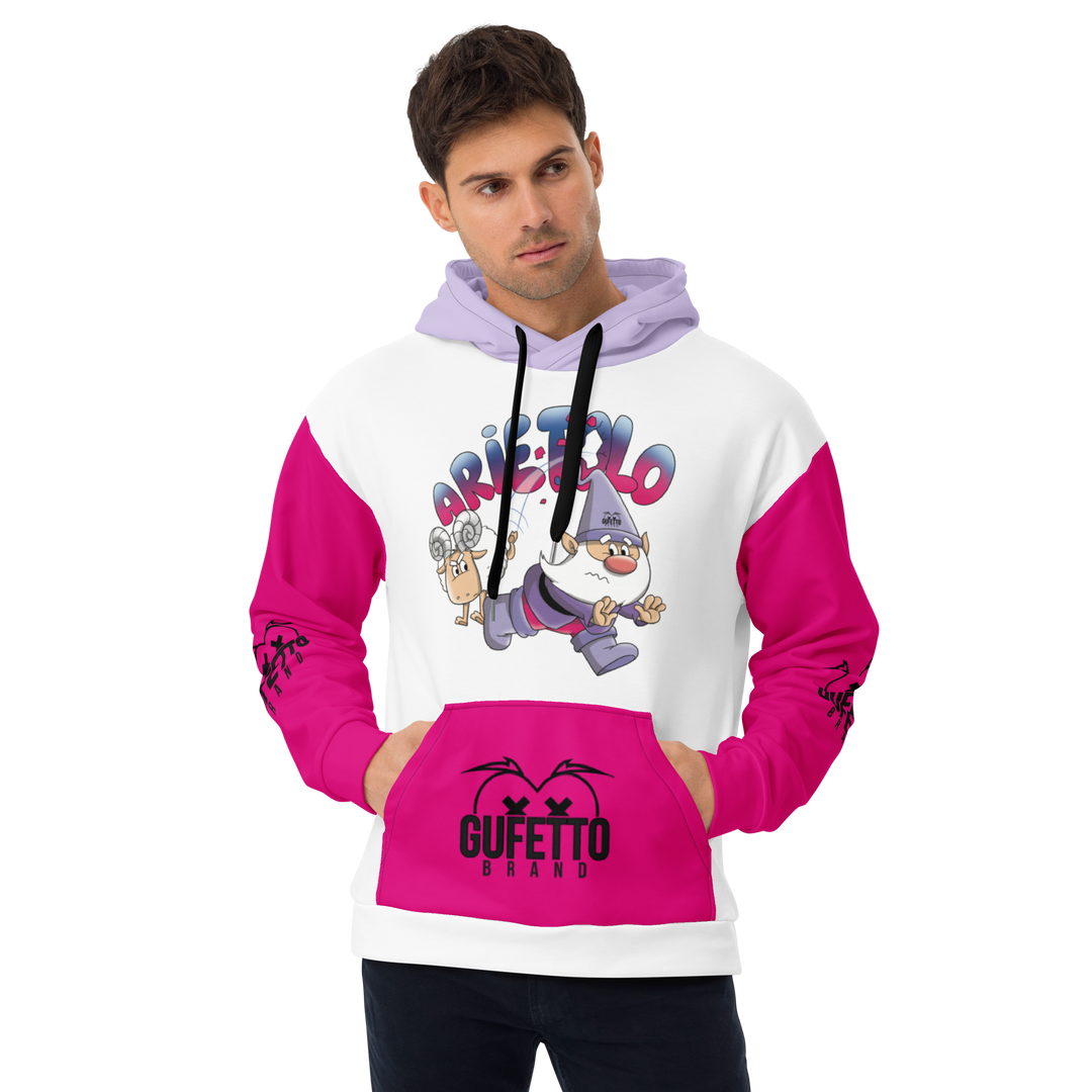 Felpa con cappuccio Uomo/Donna ARIETOLO - Gufetto Brand 