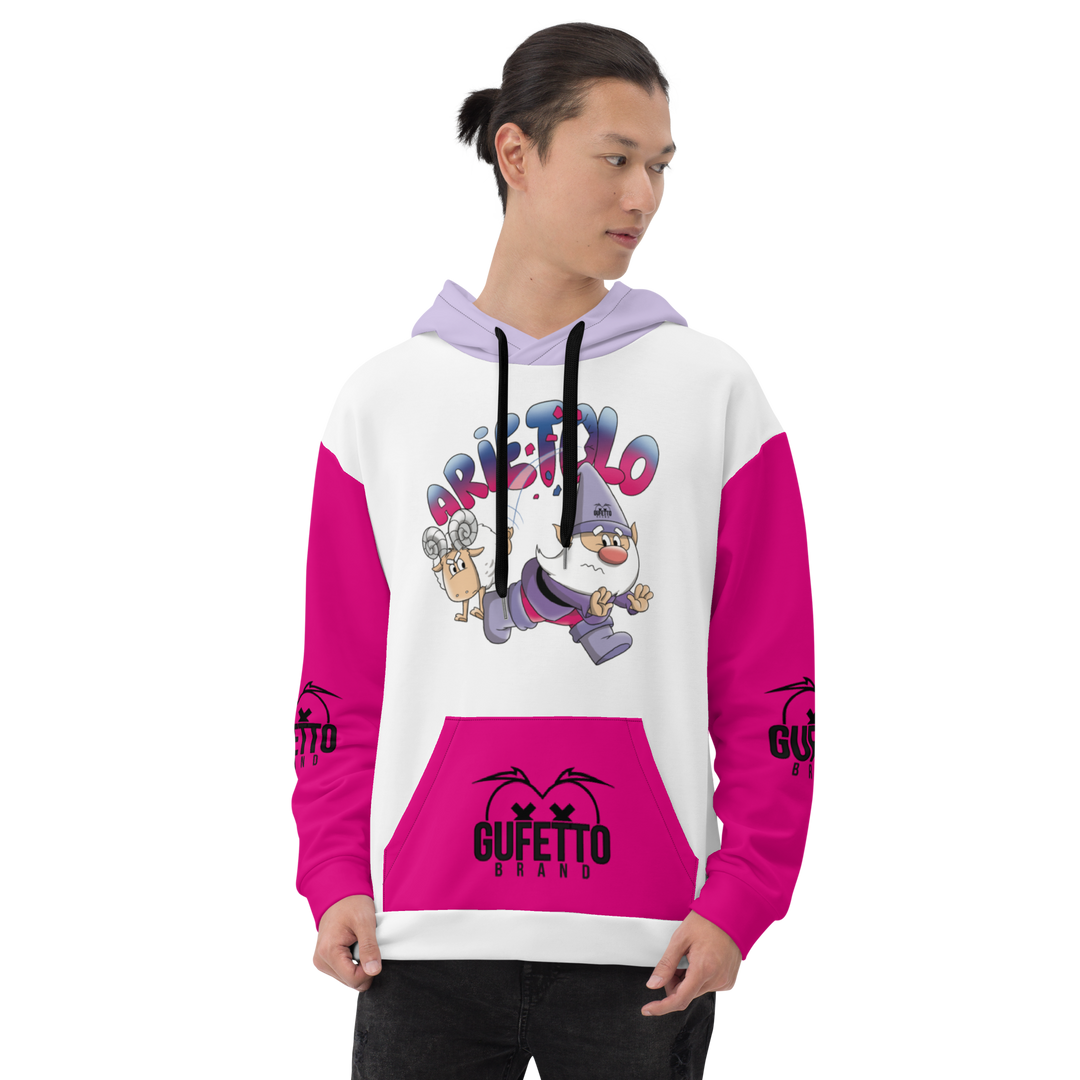 Felpa con cappuccio Uomo/Donna ARIETOLO - Gufetto Brand 