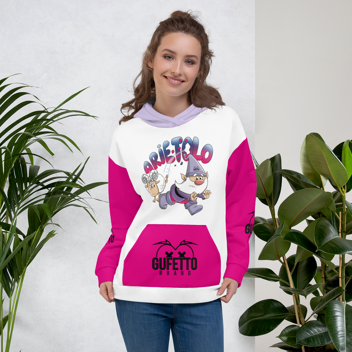 Felpa con cappuccio Uomo/Donna ARIETOLO - Gufetto Brand 