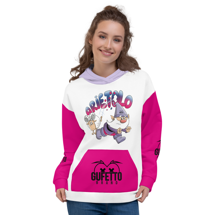Felpa con cappuccio Uomo/Donna ARIETOLO - Gufetto Brand 
