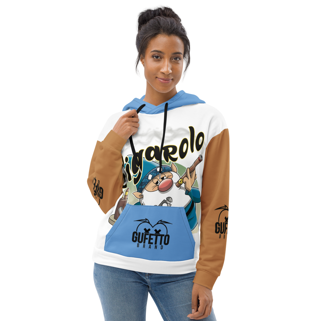 Felpa con cappuccio Uomo/Donna SIGAROLO - Gufetto Brand 