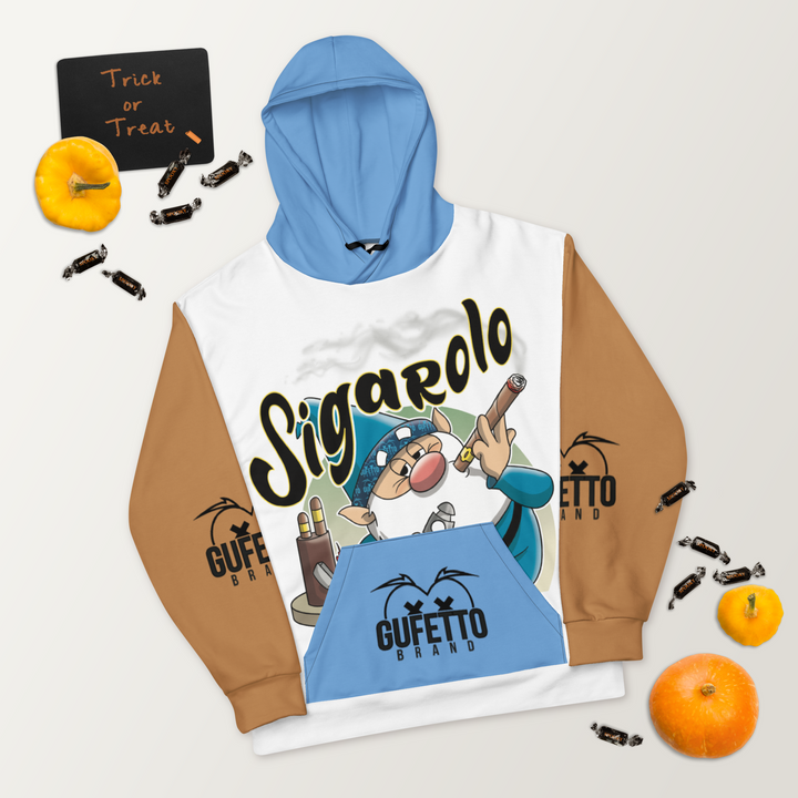 Felpa con cappuccio Uomo/Donna SIGAROLO - Gufetto Brand 