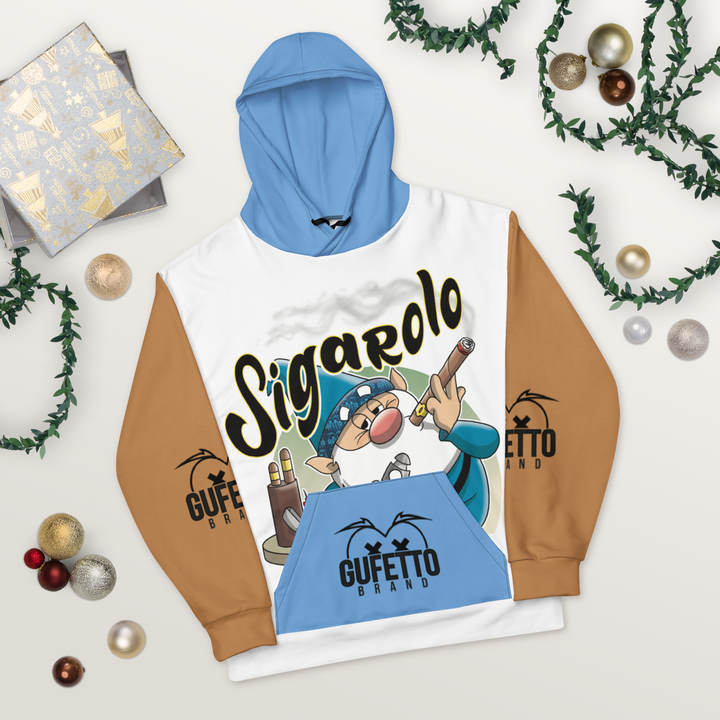 Felpa con cappuccio Uomo/Donna SIGAROLO - Gufetto Brand 
