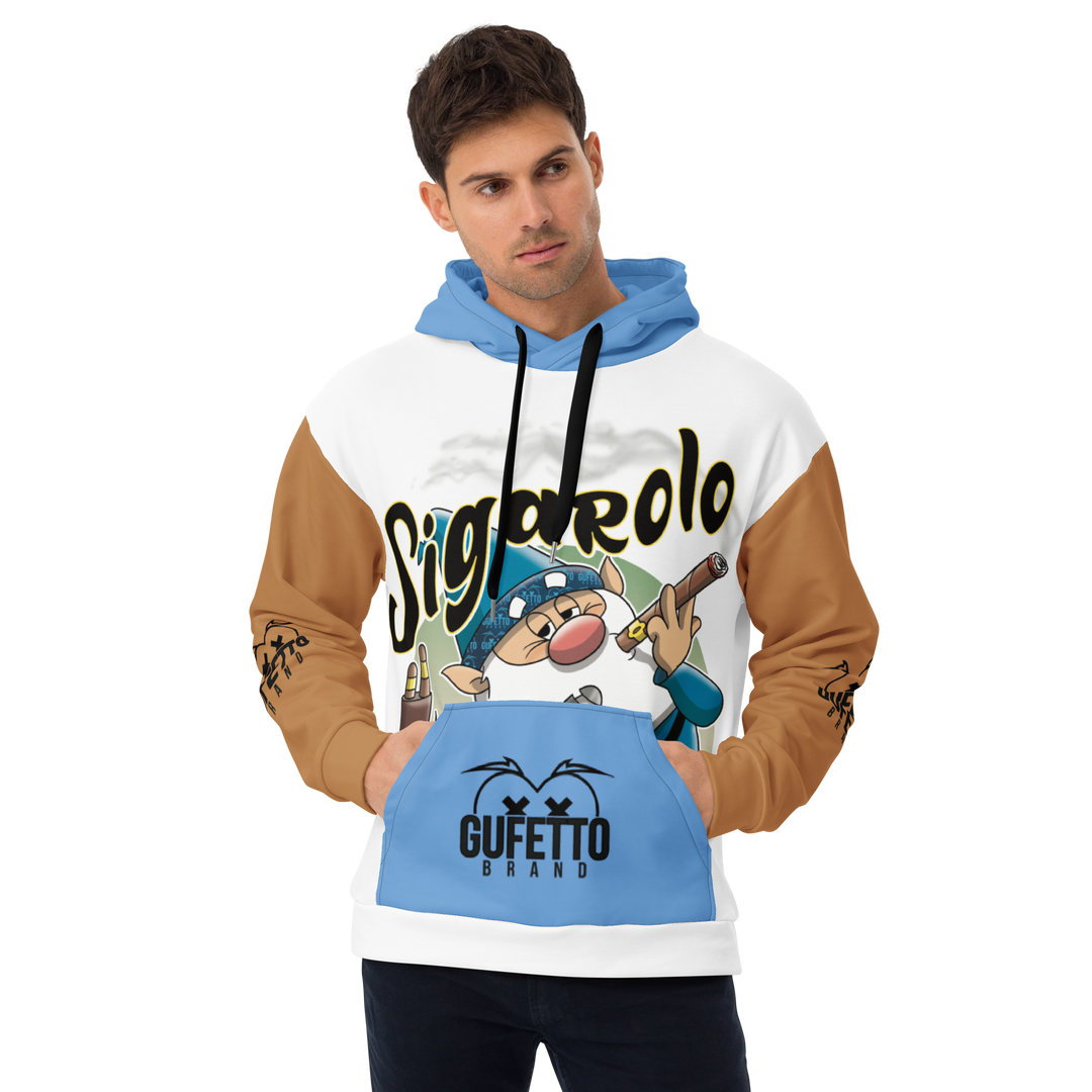 Felpa con cappuccio Uomo/Donna SIGAROLO - Gufetto Brand 