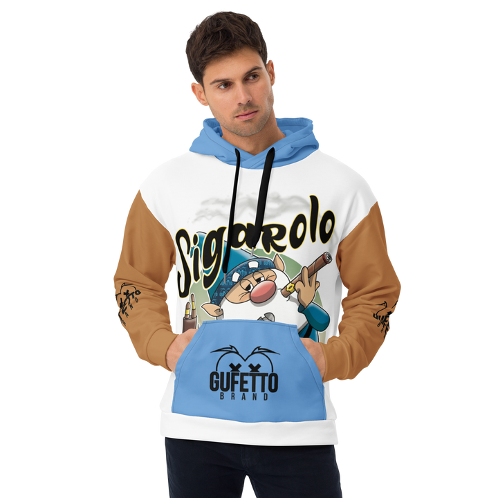 Felpa con cappuccio Uomo/Donna SIGAROLO - Gufetto Brand 