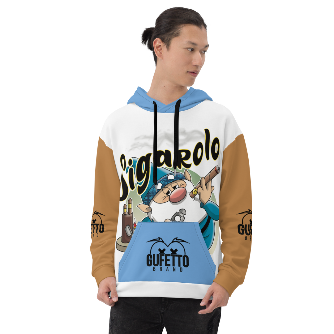 Felpa con cappuccio Uomo/Donna SIGAROLO - Gufetto Brand 