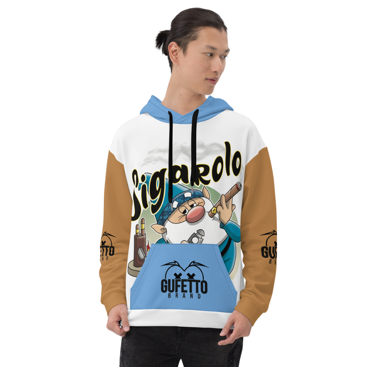 Felpa con cappuccio Uomo/Donna SIGAROLO - Gufetto Brand 