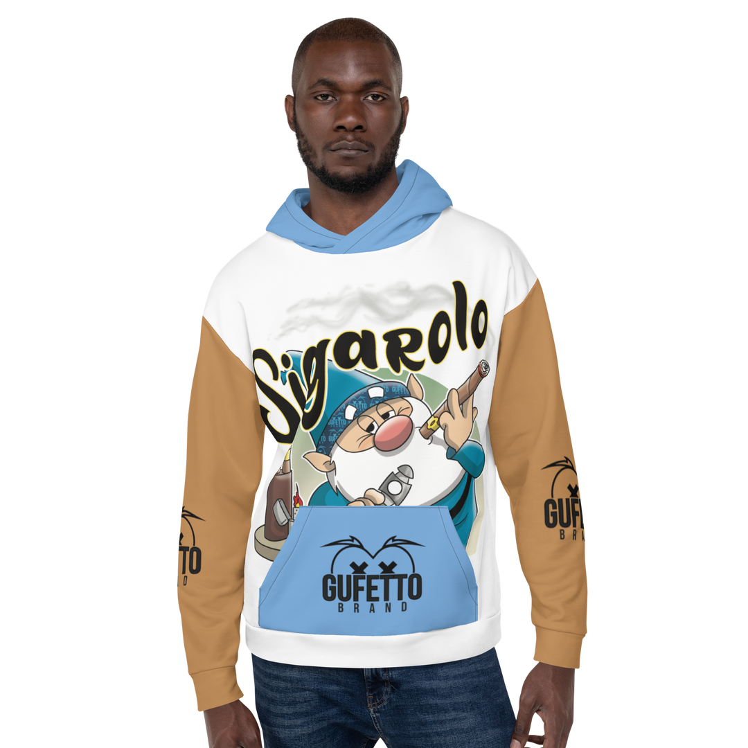 Felpa con cappuccio Uomo/Donna SIGAROLO - Gufetto Brand 