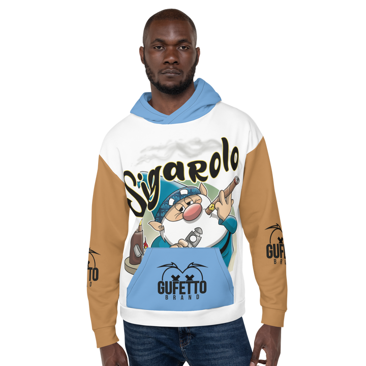 Felpa con cappuccio Uomo/Donna SIGAROLO - Gufetto Brand 