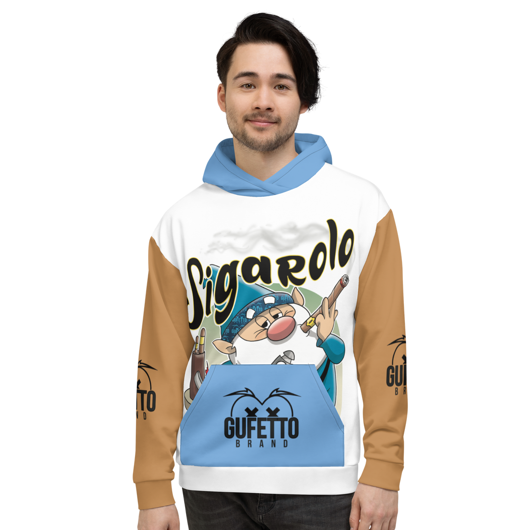 Felpa con cappuccio Uomo/Donna SIGAROLO - Gufetto Brand 