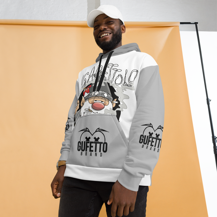 Felpa con cappuccio Uomo/Donna SIGARETTOLO - Gufetto Brand 