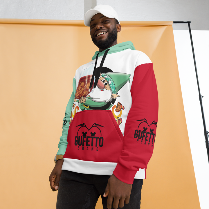 Felpa con cappuccio Uomo/Donna SANGRIOLO - Gufetto Brand 