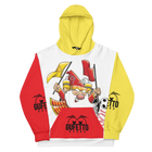 Felpa con cappuccio Uomo/Donna GIALLO ROSSOLO - Gufetto Brand 