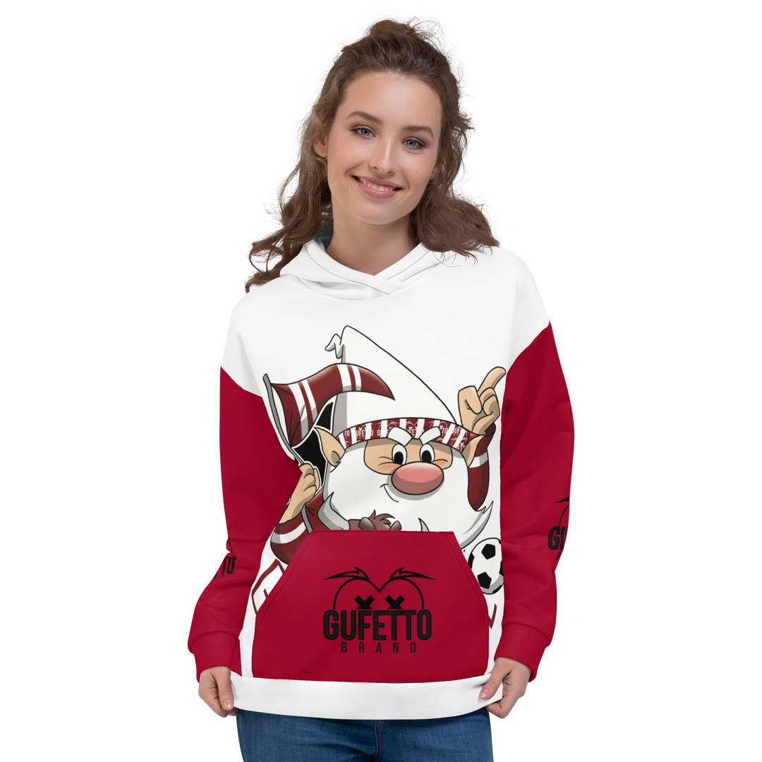 Felpa con cappuccio Uomo/Donna GRANATOLO - Gufetto Brand 